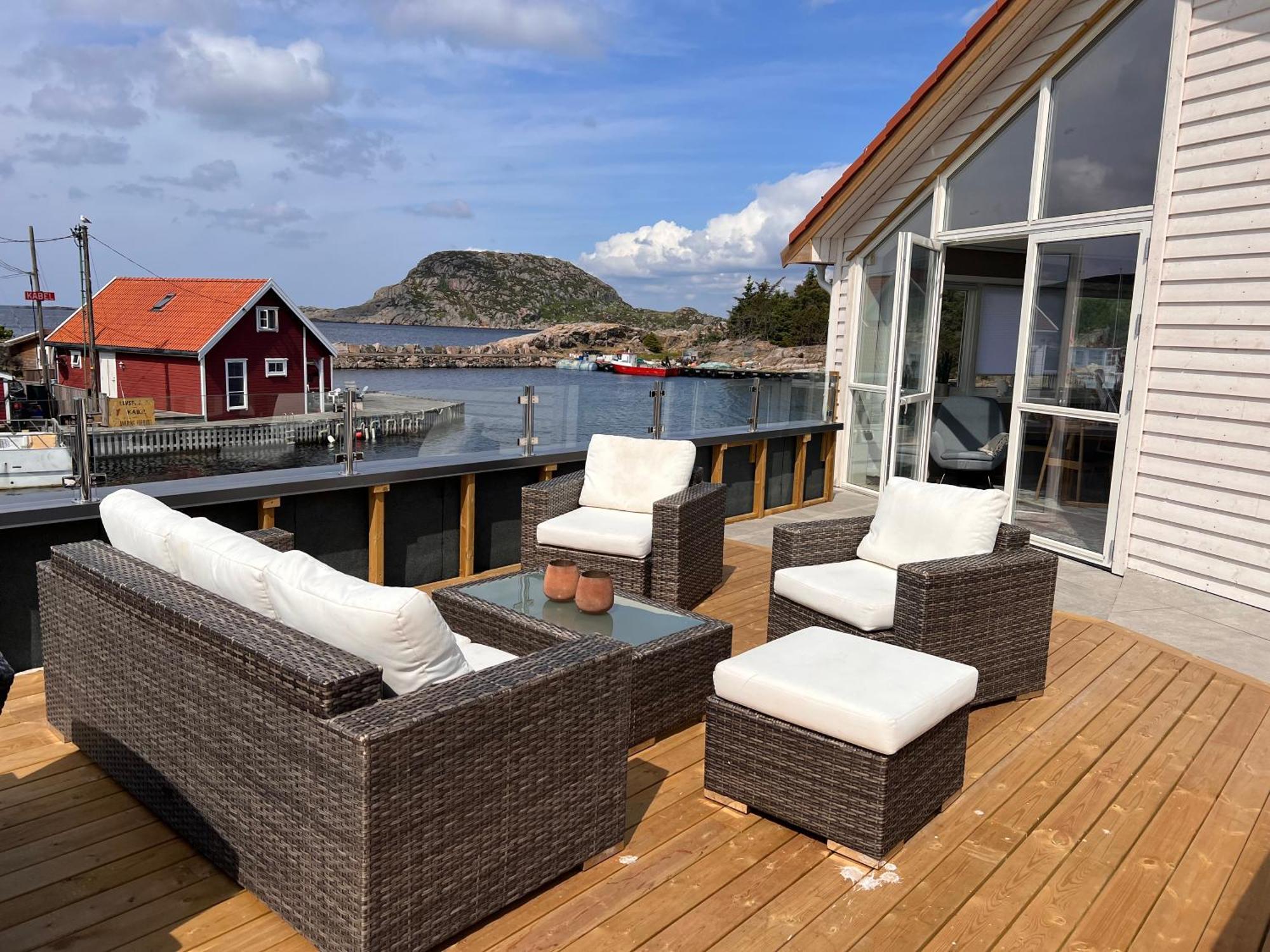 Appartement Korshamn Rorbuer à Lyngdal Extérieur photo