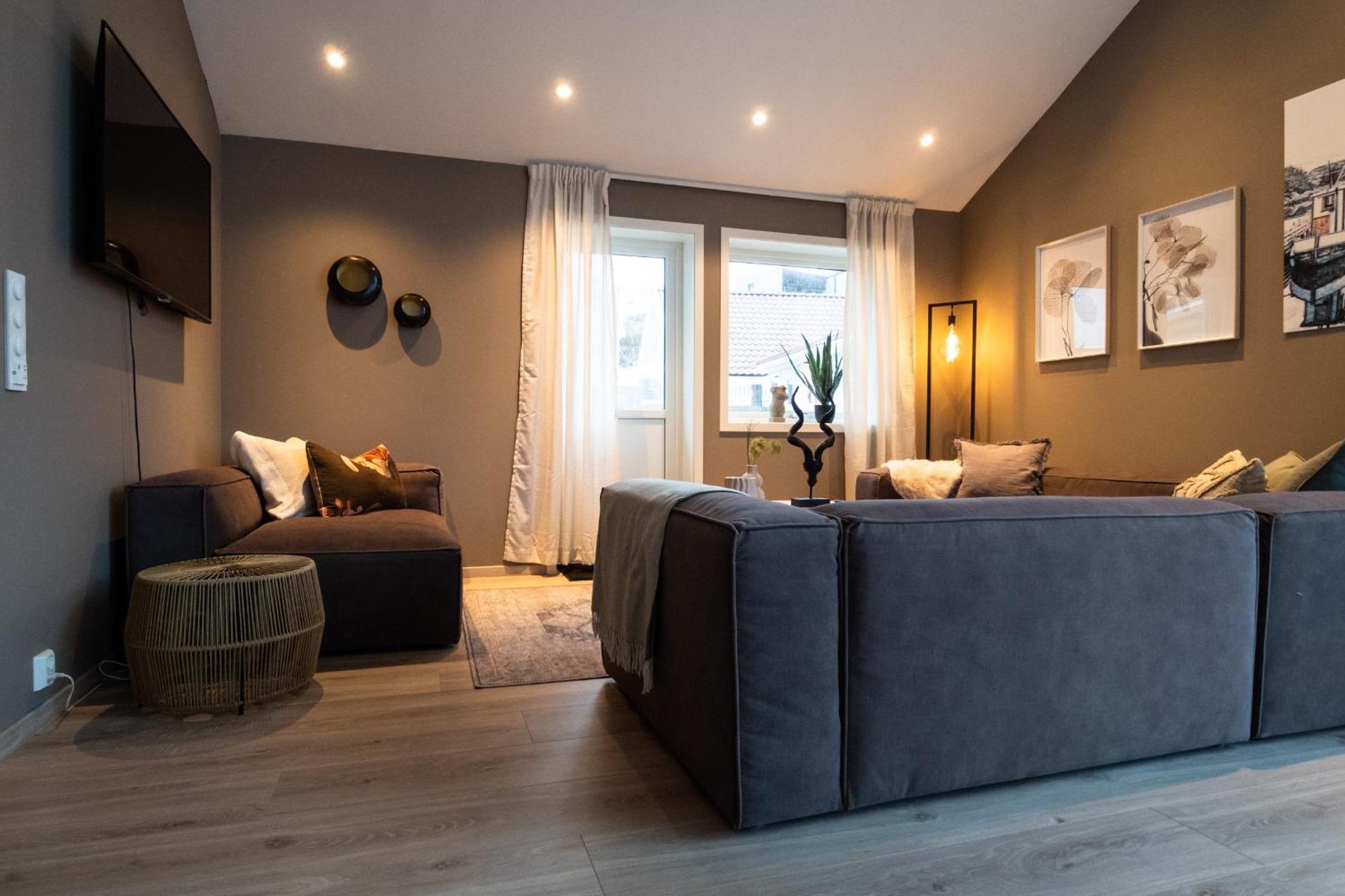 Appartement Korshamn Rorbuer à Lyngdal Extérieur photo